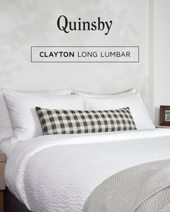 Clayton Long Lumbar Pillow Cover