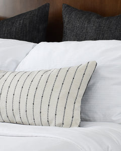 Stanton Natural Long Lumbar Pillow Cover